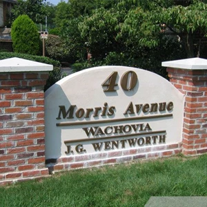 Wachovia Monument Sign