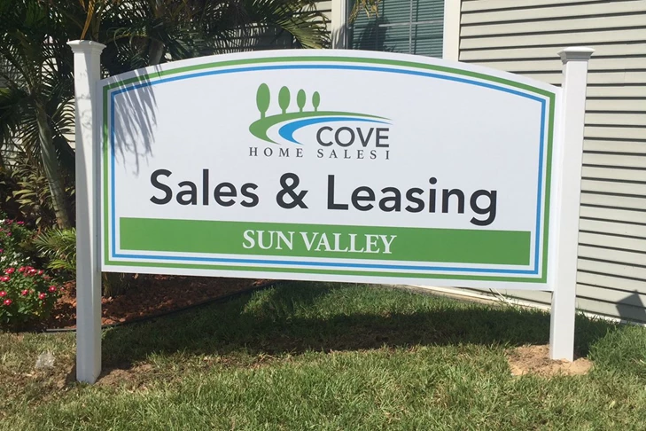 Cove Communities Florida Panel Sign