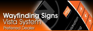 vista systems signs by tomorrow greenville wayfinding banner graphics