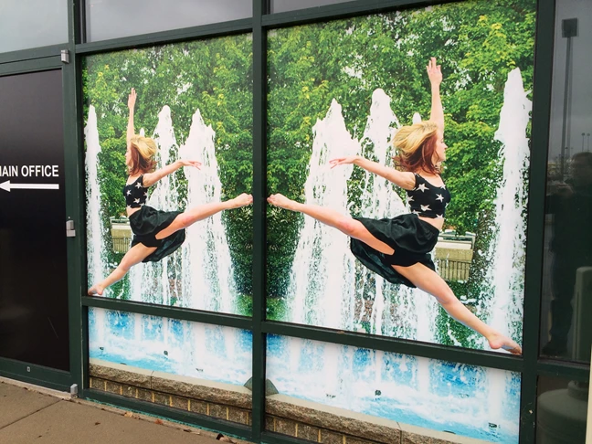 Window Graphics for dance studio in Joliet