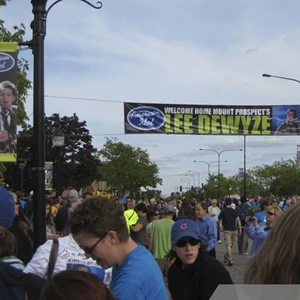 Street and Pole Banners to welcome American Idol Lee Dewyze of Mt. Prospect