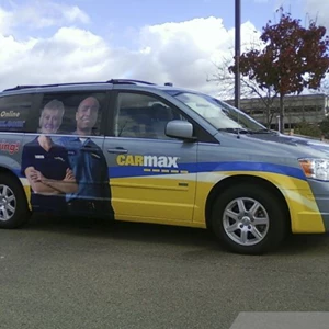Partial Wrap for Carmax Vehicle