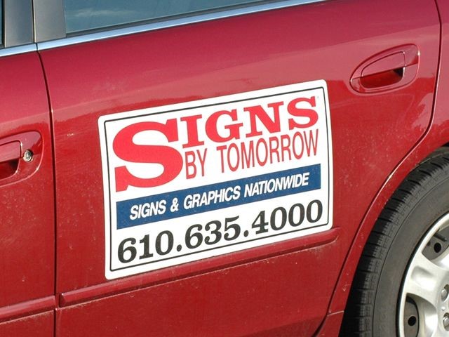 Custom Car Magnets | Signs By Tomorrow | Magnetic Vehicle Promotional ...